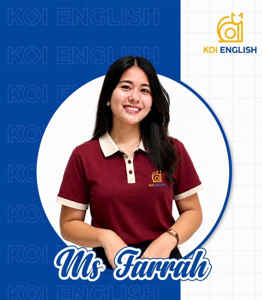 Ms Farrah - KOI English Teacher