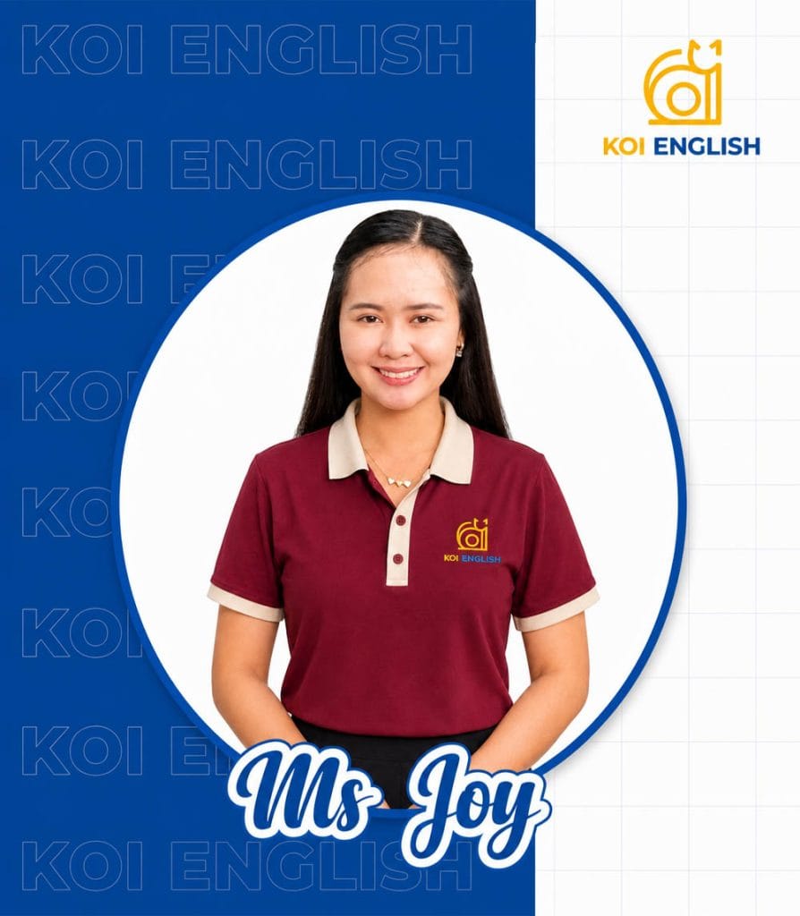 Ms Joy - KOI English Teacher