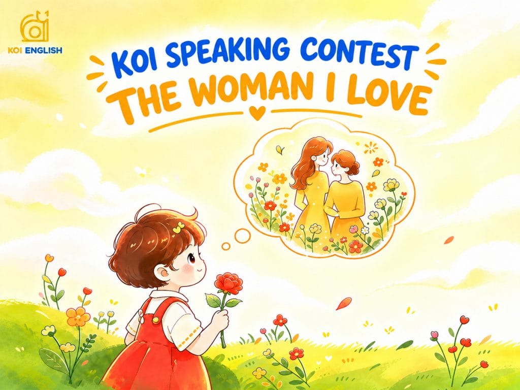 KOI Speaking Contest - The Woman I Love