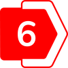 six (1)